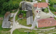 Gemeinsame Übung in Gittenbach: Brand landwirtschaftliches Anwesen